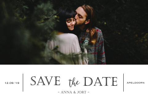 Save the Date Foto hip