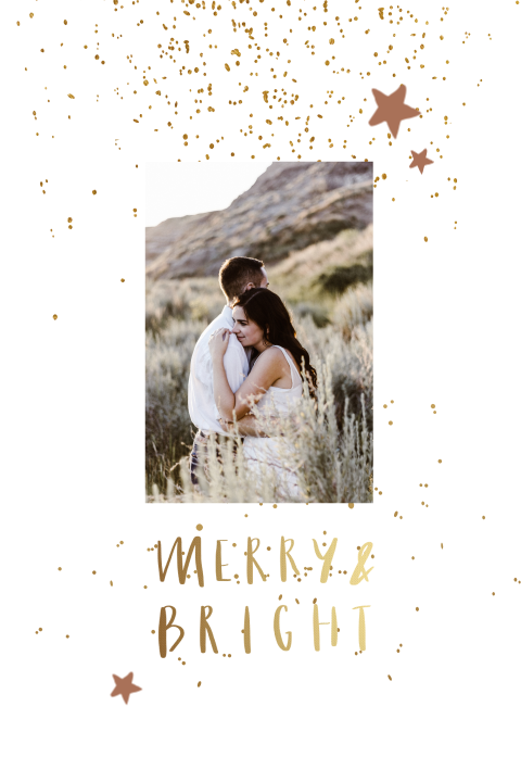 Save the Date merry and bright 